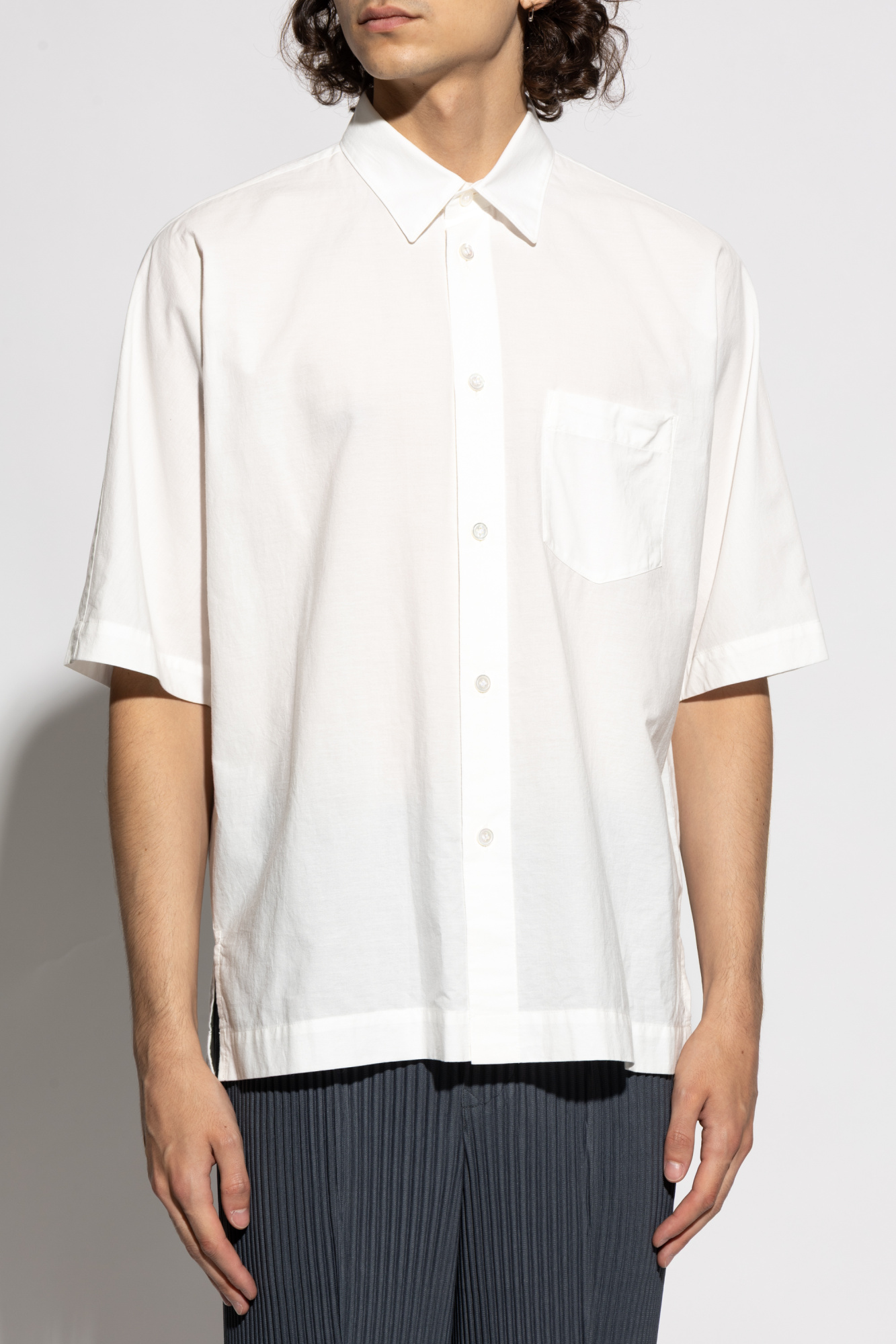 Homme Plissé Issey Miyake Shirt with pocket | Men's Clothing